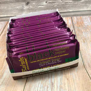 Black Bear Dark Chocolate Raspberry Pepper Bars