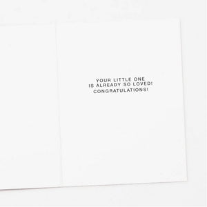 Winnie the Pooh Quote New Baby Greeting Card