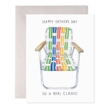 Load image into Gallery viewer, Lawn Chair Dad Father’s Day Greeting Card
