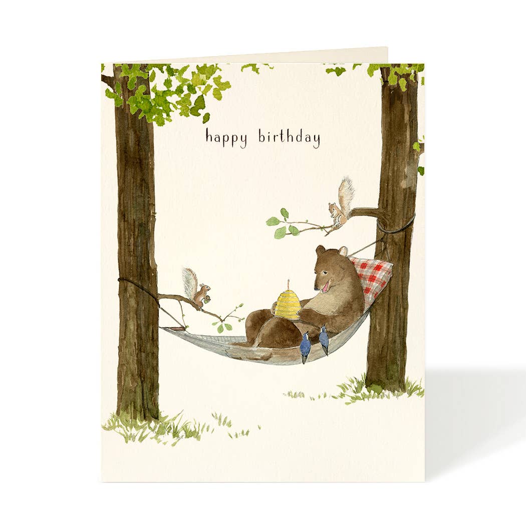 Forest Friends - Bear Birthday Greeting Cards