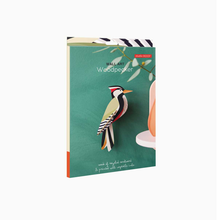 Load image into Gallery viewer, Woodpecker Wall Art (provides 7 meals)