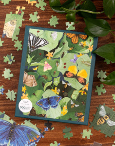 Pollinators - 500 Piece Jigsaw Puzzle (provides 10 meals)