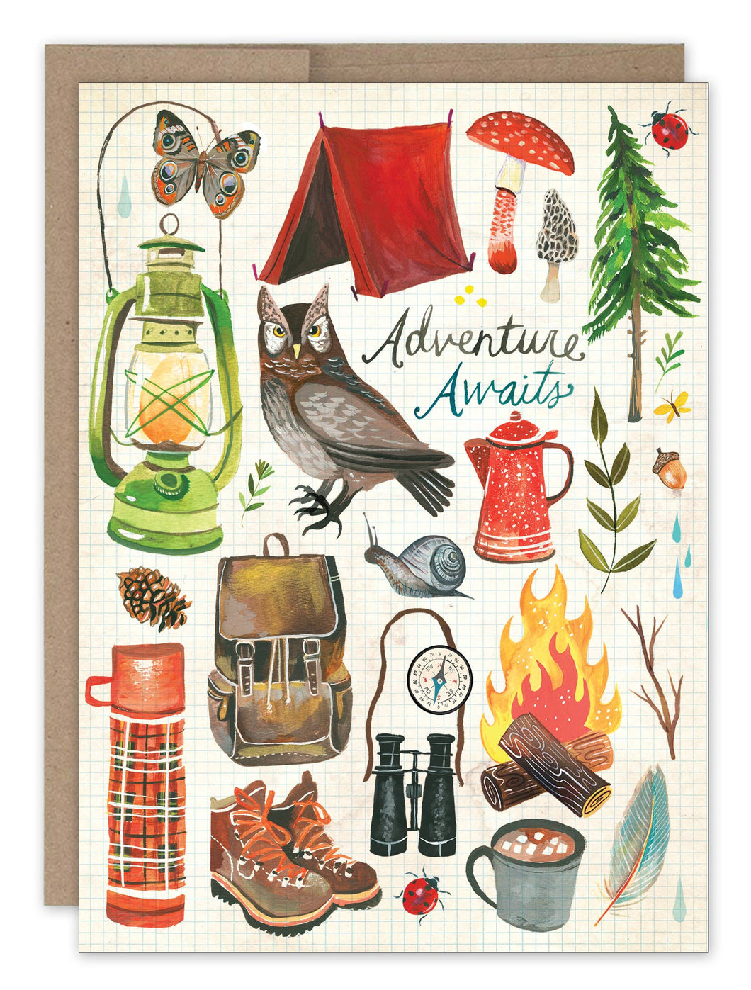 Adventure Awaits Birthday Card