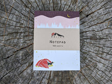 Load image into Gallery viewer, Summer Camping Pup Notepad (provides 6 meals)