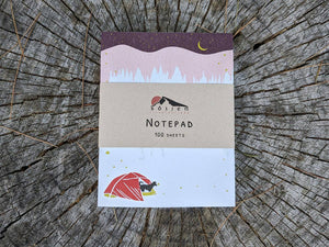 Summer Camping Pup Notepad (provides 6 meals)