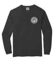 Load image into Gallery viewer, BSCSD Middle School Unisex Cotton Long-Sleeved Crew - Grey (provides 15 meals)