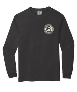 BSCSD Middle School Unisex Cotton Long-Sleeved Crew - Grey (provides 15 meals)