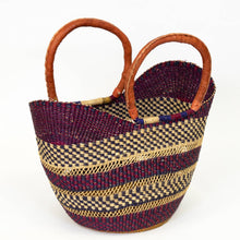 Load image into Gallery viewer, Tote Basket Bag, U-Shopper multi-color (provides 25 meals)