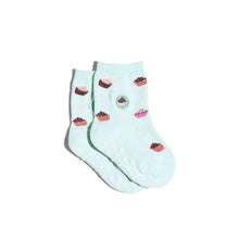 Load image into Gallery viewer, Kids Socks that Provide Meals (Blue Cupcakes)