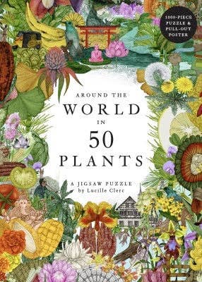 Around the World in 50 Plants 1000 Piece Puzzle (provides 8 meals)