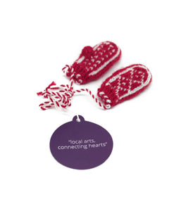 Knit Mitten Ornament (provides 5 meals)