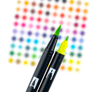 Dual Brush Pen Art Markers 10-Pack, Eighties (12 meals)