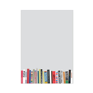 Curated Bookshelf 4.75x6.5" Notepad (provides 4 meals)