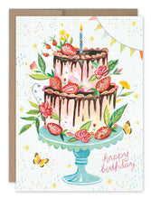 Load image into Gallery viewer, Birthday Cake Card