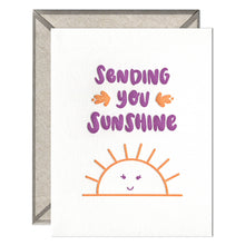 Load image into Gallery viewer, Sending You Sunshine - Encouragement card (provides 2 meals)