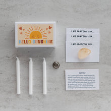 Load image into Gallery viewer, Hello Sunshine Mindfulness Gift In A Matchbox (4 meals)