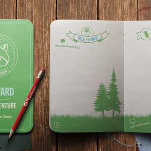 Sketch Venture Book - Backyard (provides 3 meals)