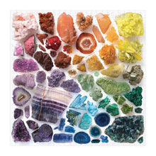 Load image into Gallery viewer, Rainbow Crystals 500 Piece Puzzle (provides 6 meals)