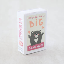 Load image into Gallery viewer, Big Bear Hug Wool Felt Bear In A Matchbox (4 meals)