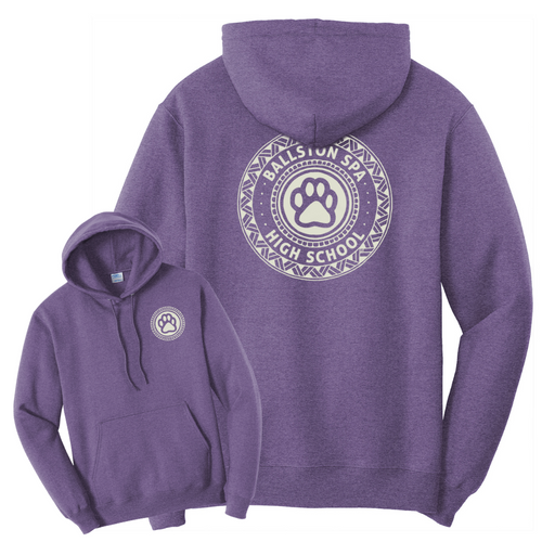 BSCSD High School Unisex Hooded Sweatshirt - Purple (provides 22 meals)