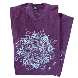 Unisex Tree Mandala T-shirt (provides 12 meals)