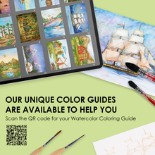 Load image into Gallery viewer, 15 Sheets 140LB Landscape-Themed Watercolor Coloring Book (provides 6 meals)