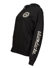 Load image into Gallery viewer, Adirondack Midweight Unisex Hooded Sweatshirt - Black (provides 24 meals)