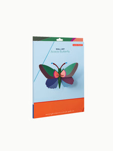 Product Image:  Showing the packaging of the Wall Art Acacia Butterfly