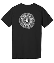 Load image into Gallery viewer, BH-BL Unisex Crew Tee:  Black - front/back (provides 12 meals)