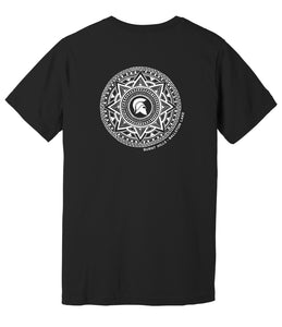 BH-BL Unisex Crew Tee:  Black - front/back (provides 12 meals)