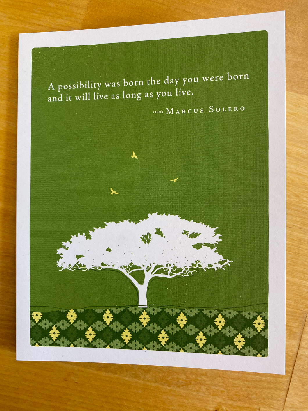 Tree - Birthday Card 