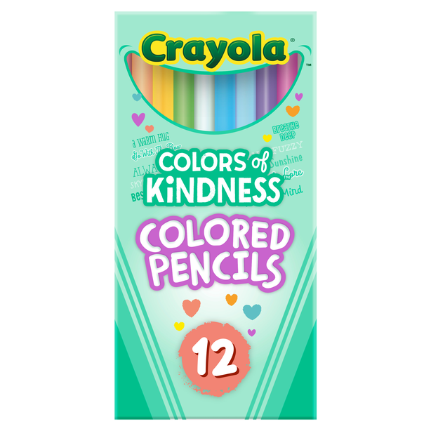 Crayola Colors of Kindness Colored Pencils:  Set of 12 (2 meals)