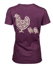Load image into Gallery viewer, Hen &amp; Chicks Women&#39;s Crew-neck Tee (provides 12 meals)