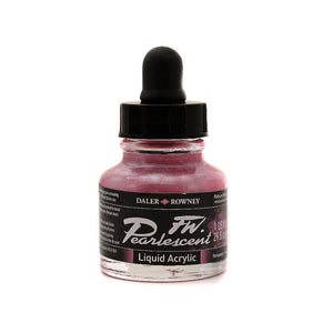 Daler-Rowney FW Pearlescent Liquid Acrylic, 1 oz. Bottle (Provides 4 meals)