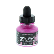 Load image into Gallery viewer, Daler-Rowney FW Pearlescent Liquid Acrylic, 1 oz. Bottle (Provides 4 meals)