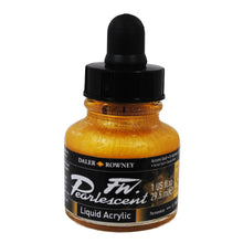 Load image into Gallery viewer, Daler-Rowney FW Pearlescent Liquid Acrylic, 1 oz. Bottle (Provides 4 meals)