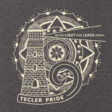 Load image into Gallery viewer, Tecler Elementary School Women&#39;s Crew T-shirt - Grey (provides 12 meals)