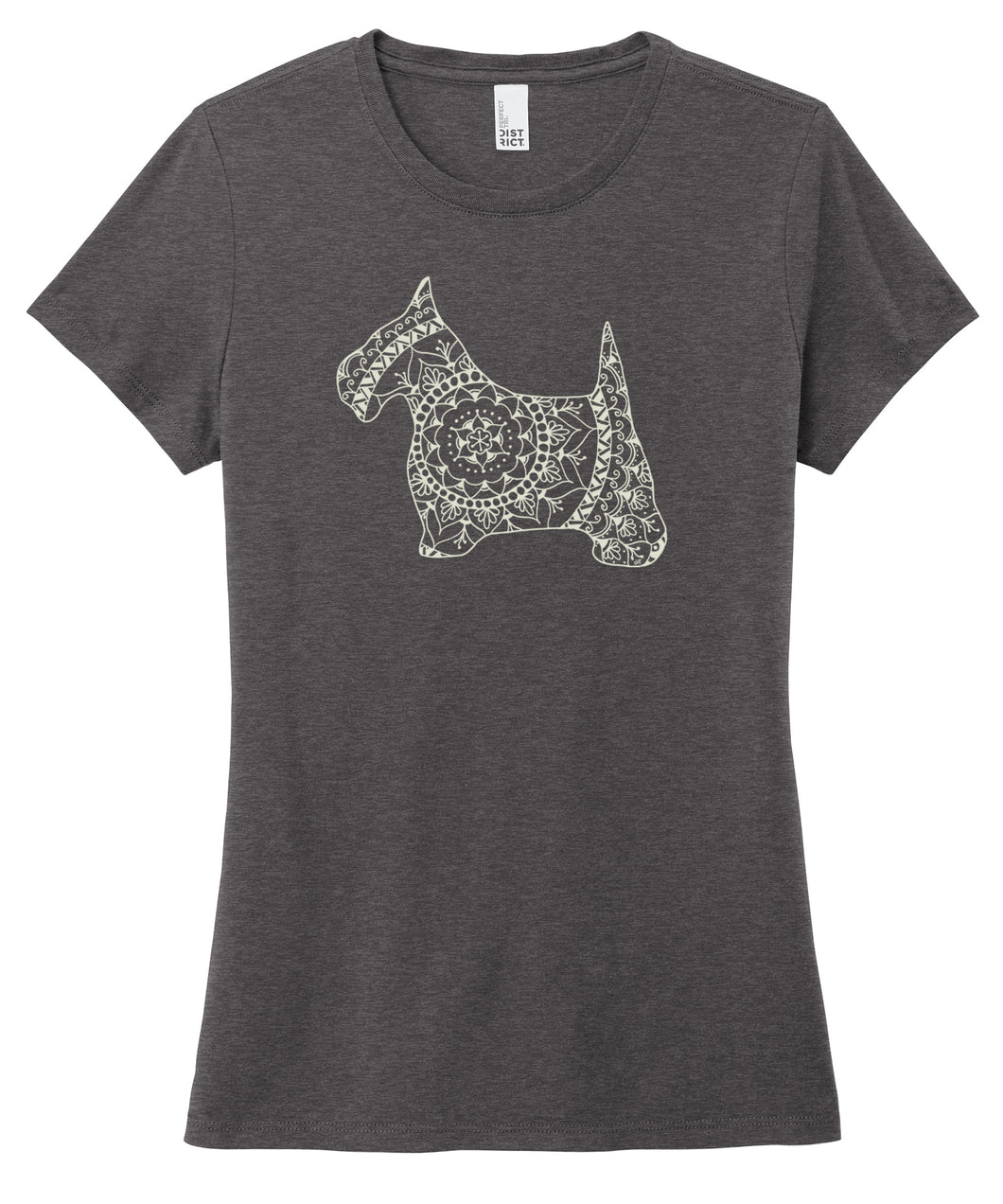 BSCSD Scottie Women's Crew T-shirt - Grey (provides 12 meals)