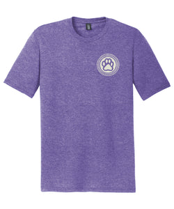 BSCSD Middle School Unisex Crew T-shirt - Purple (provides 12 meals)