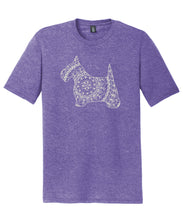 Load image into Gallery viewer, BSCSD Scotties Unisex Crew T-shirt - Purple  (provides 12 meals)