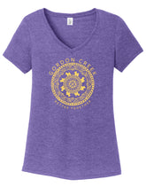 Load image into Gallery viewer, BSCSD Gordon Creek Women&#39;s V-neck T-shirt (provides 12 meals)