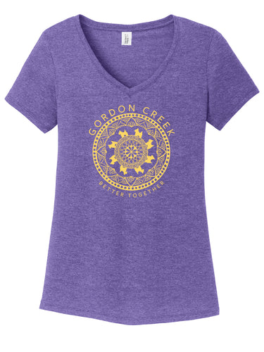 BSCSD Gordon Creek Women's V-neck T-shirt (provides 12 meals)