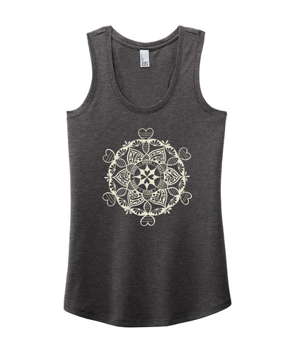 DDX3X Women's Racerback Tank  - DARK GREY (provides 10 meals)