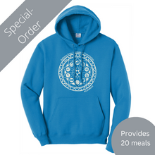 Load image into Gallery viewer, SPECIAL ORDER BARC Adult Hooded Sweatshirt - BLUE (provides 20 meals)