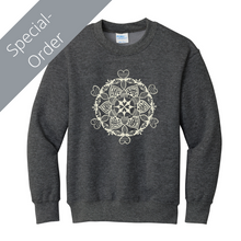 Load image into Gallery viewer, DDX3X Youth Sweatshirt - Grey (provides 16 meals)