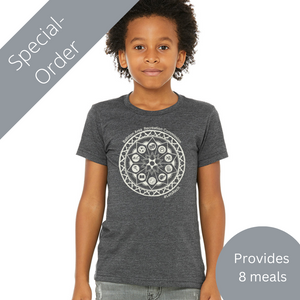 SPECIAL ORDER BARC Youth T-Shirt - DARK GREY (provides 12 meals)