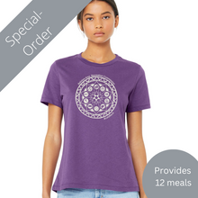 Load image into Gallery viewer, SPECIAL ORDER BARC Women&#39;s T-Shirt - PURPLE (provides 12 meals)