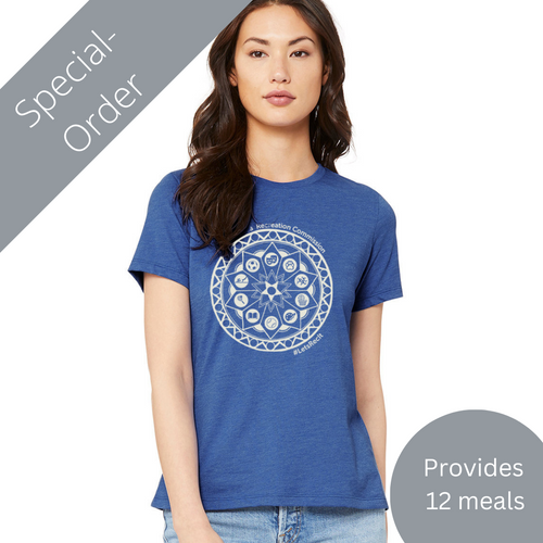SPECIAL ORDER BARC Women's T-Shirt - BLUE (provides 12 meals)