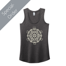 Load image into Gallery viewer, DDX3X Women&#39;s Racerback Tank  - DARK GREY (provides 10 meals)