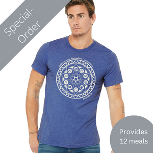 SPECIAL ORDER BARC Unisex T-Shirt - BLUE (provides 12 meals)